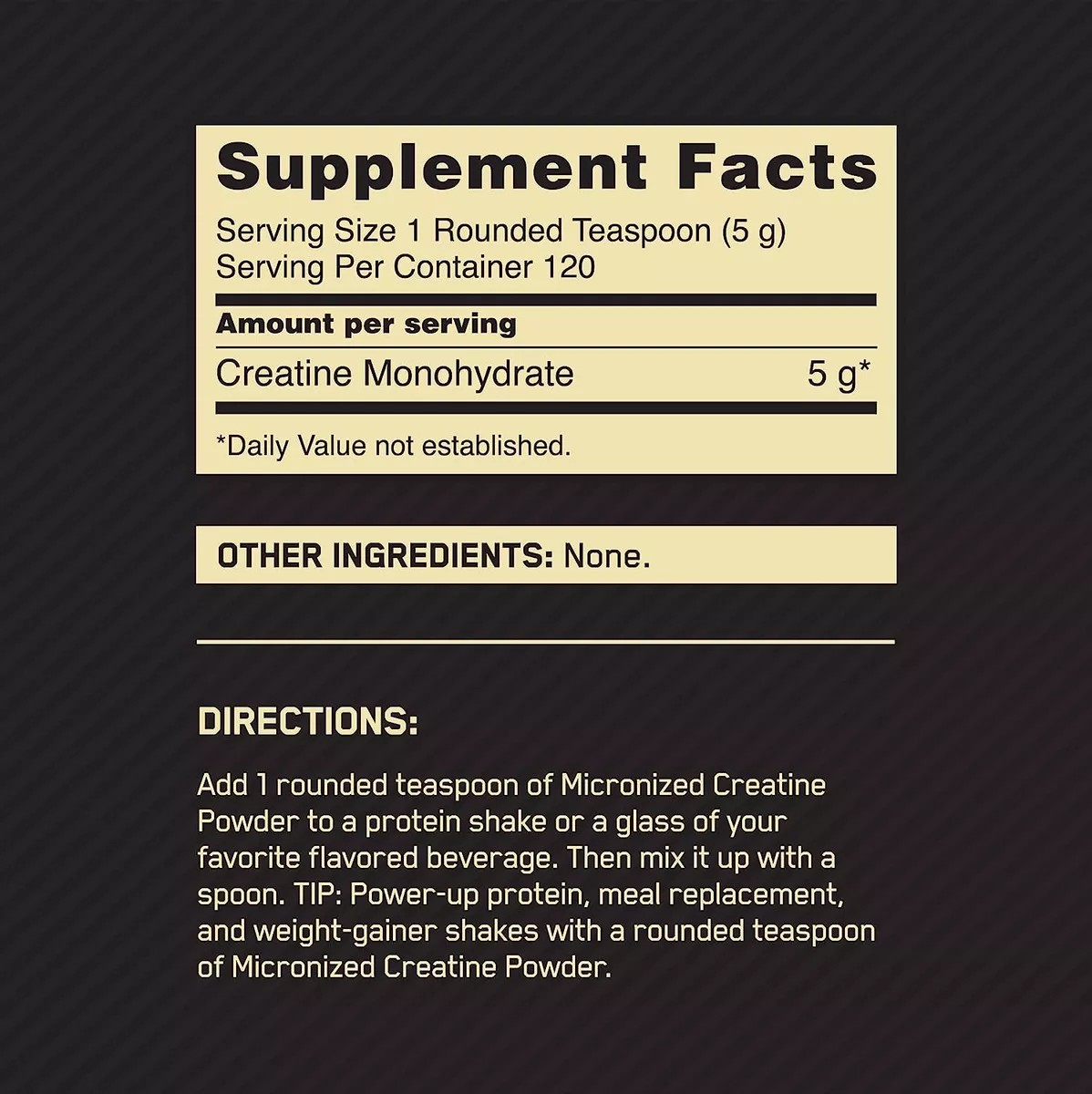 Creatina Optimum Nutrition ON 300gr