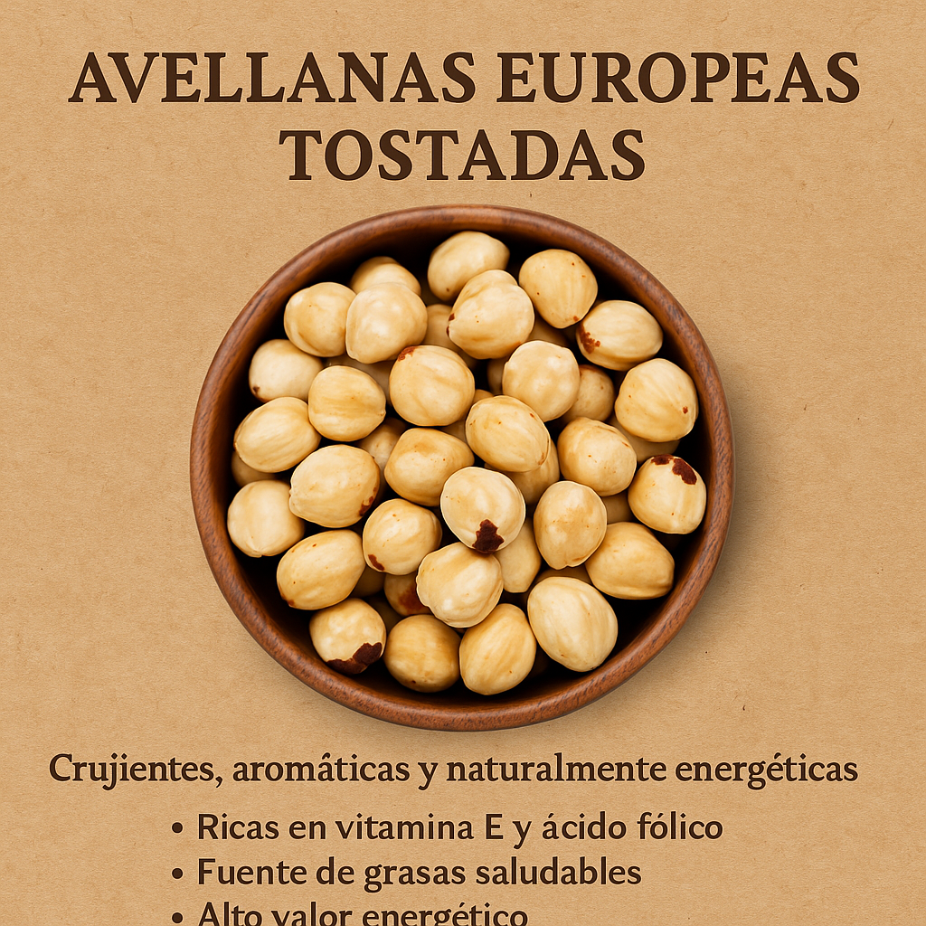 Avellanas Europeas Tostadas
