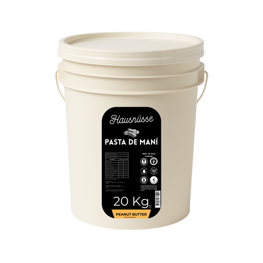 Pasta Maní 20kg 100% Natural | Hausnusse