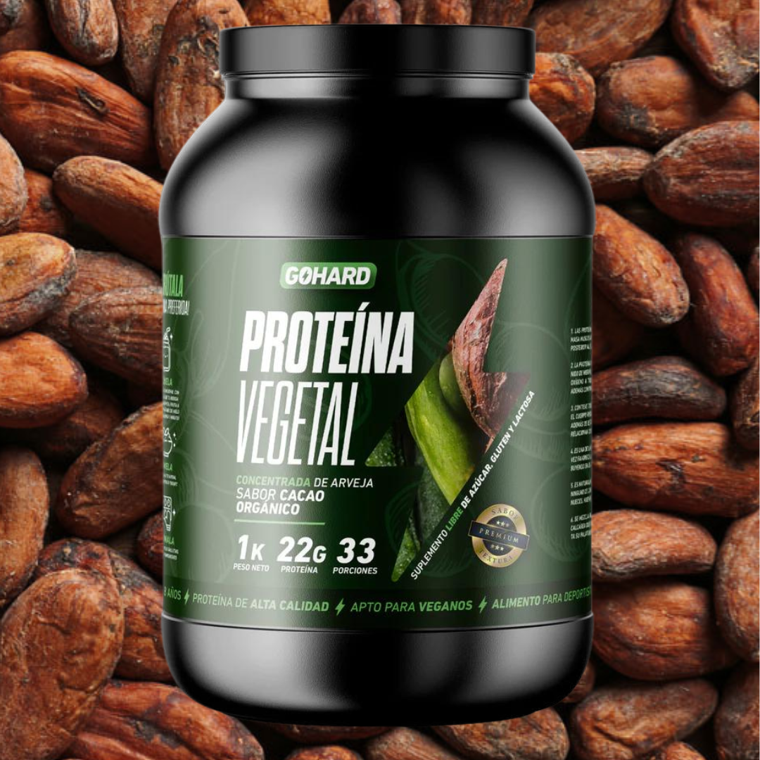 Proteína Vegetal Gohard Cacao Orgánico 1Kg