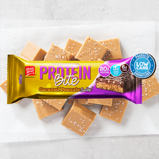 Yourgoal Protein Bite Caramel Peanuts 4un