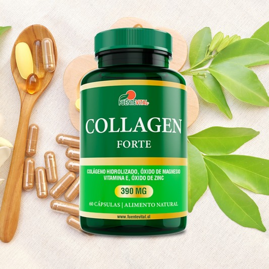 Colágeno + Zinc + Magnesio - Vitamina E 60 Cápsulas