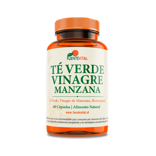 Te Verde + Vinagre Manzana Cápsulas Vegetales