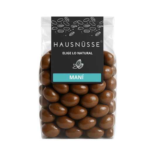 Maní bañado en chocolate