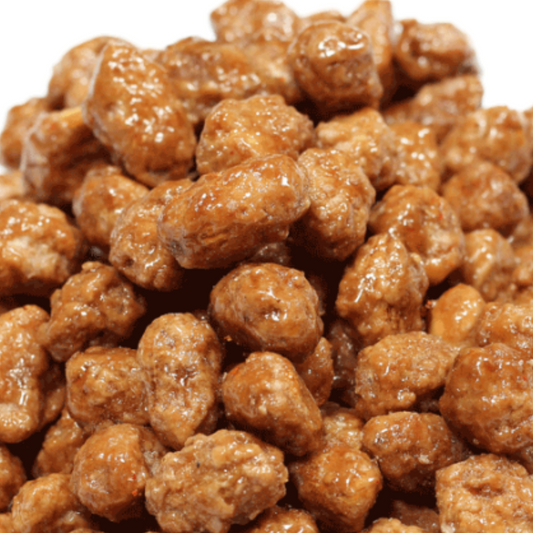 Maní confitado miel