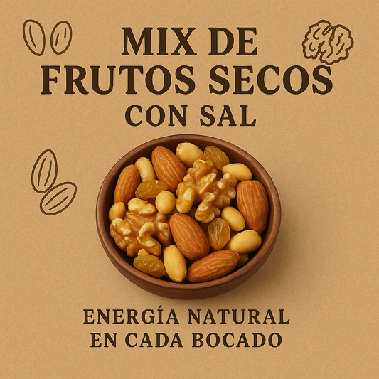 Mix frutos secos con sal