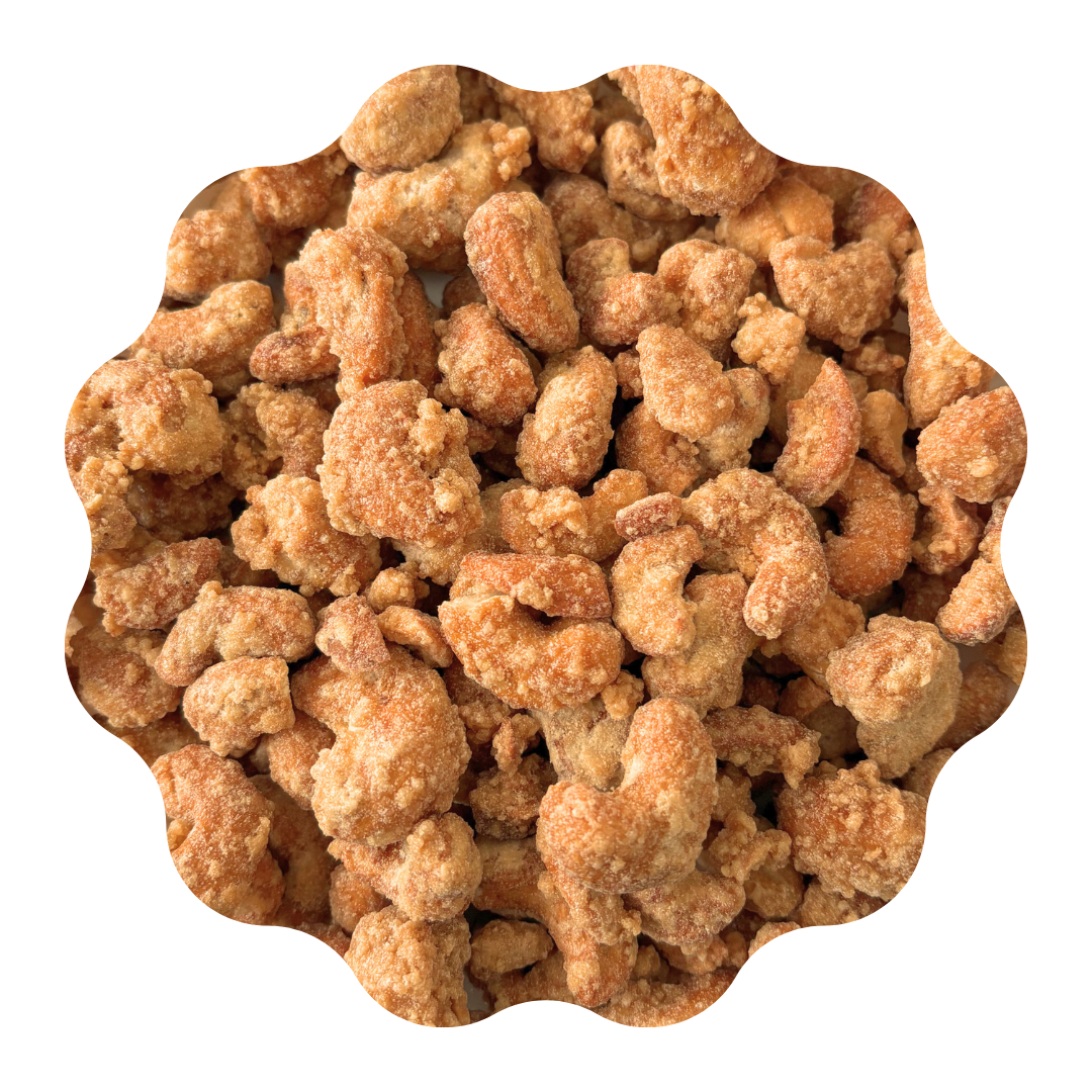 Castañas de cajú confitadas