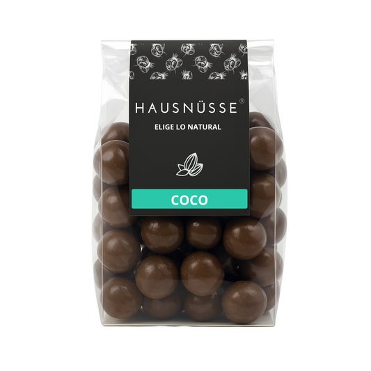 Coco bañado en chocolate