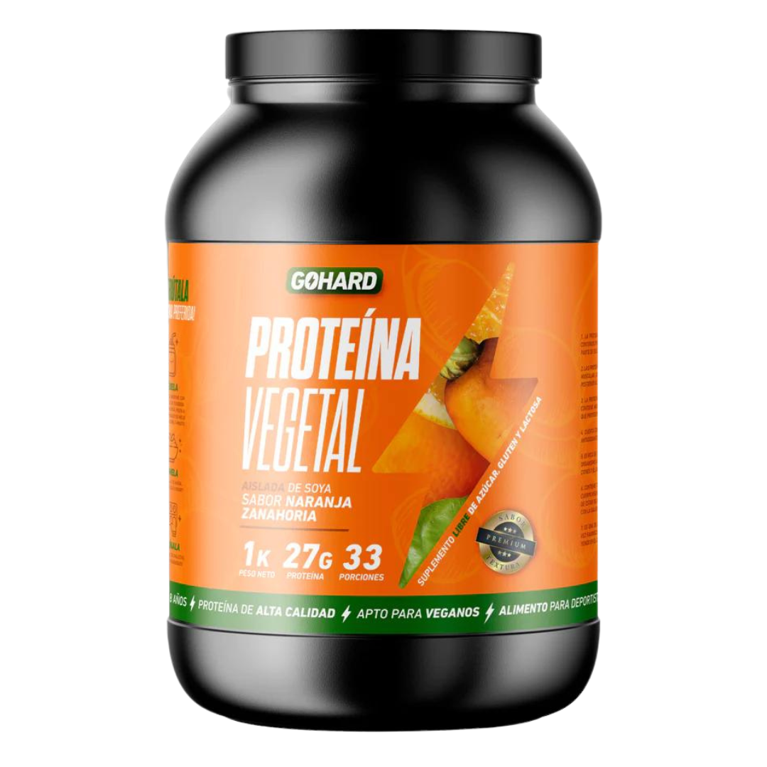 Proteína Vegetal Gohard Naranaja Zanahoria 1Kg