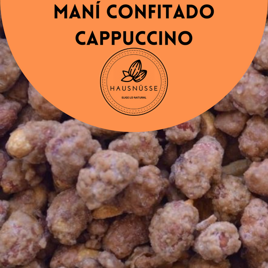 Maní confitado Cappuccino