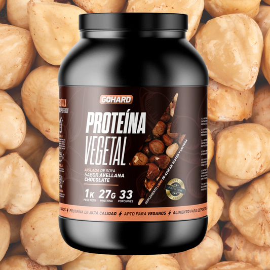 Proteína Vegetal Gohard Avellana Chocolate 1Kg