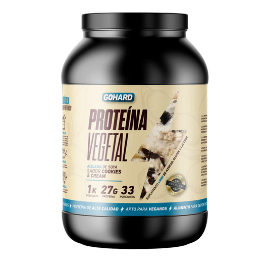Proteína Vegetal Gohard Cookies And Cream 1Kg