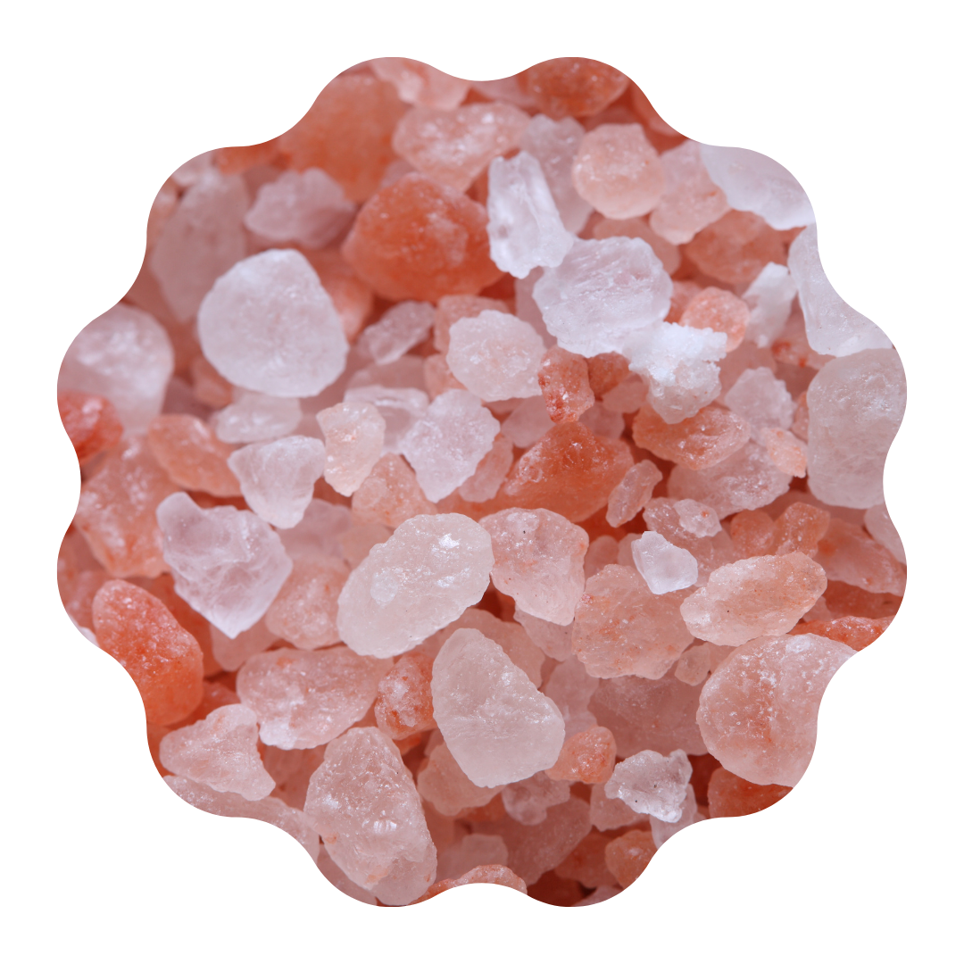 Sal del himalaya gruesa