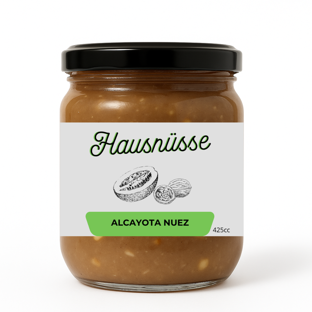 Mermelada de alcayota nuez