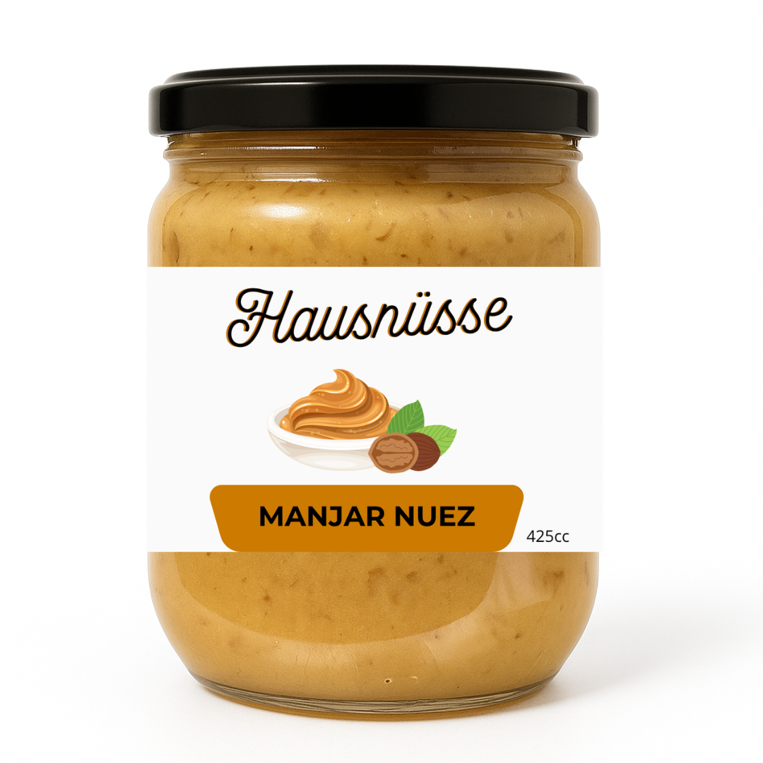 Manjar con nueces casero