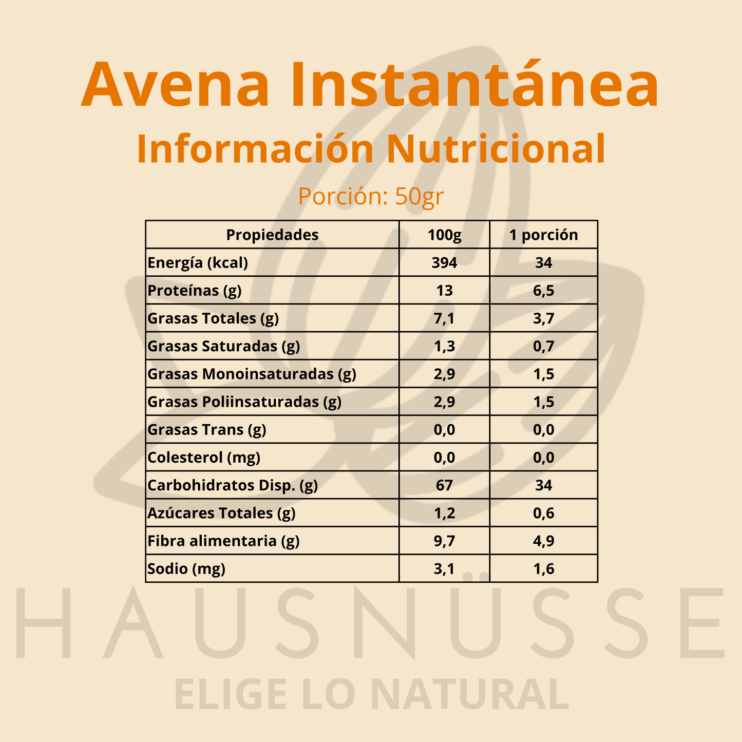 Avena instantanea