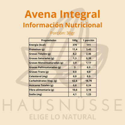 Avena integral