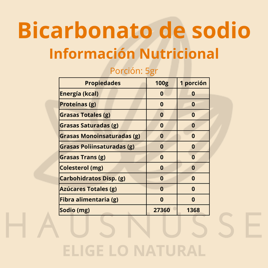 Bicarbonato de sodio 5kg