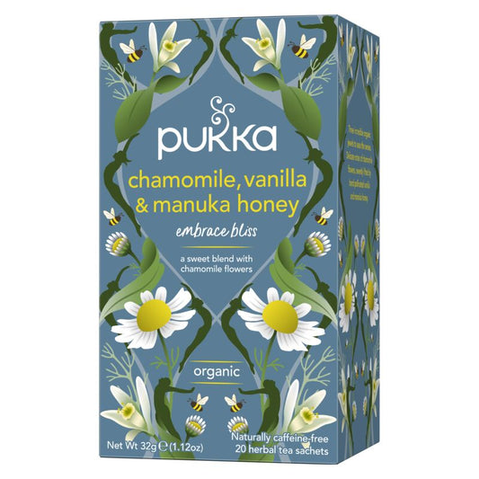 Pukka chamomile, vanilla & manuka honey