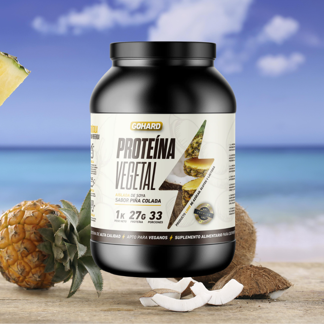 Proteína Vegetal Gohard Piña Colada 1Kg