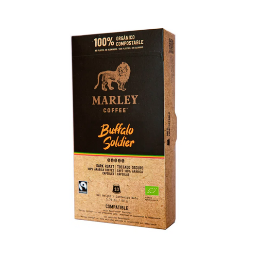 Marley Coffee Cápsula Nespresso®️ Buffalo Soldier