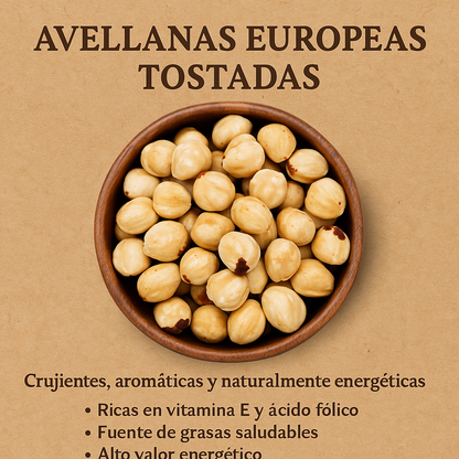 Avellanas Europeas Tostadas