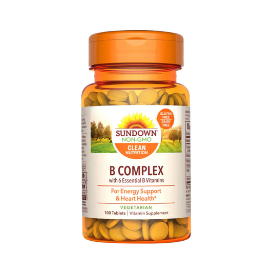 B Complex Vitaminas B (100 Tabs) Sundown Naturals