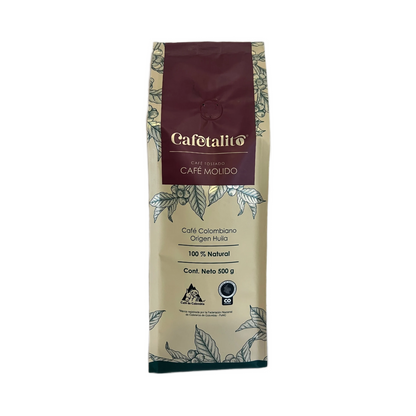 Cafe Colombiano Molido Cafetalito 500gr