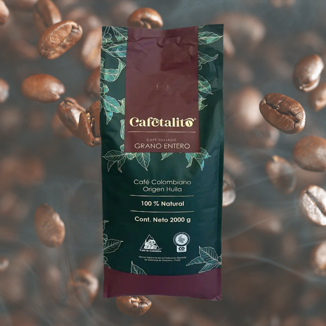 Cafe Colombiano Grano Cafetalito 2Kg