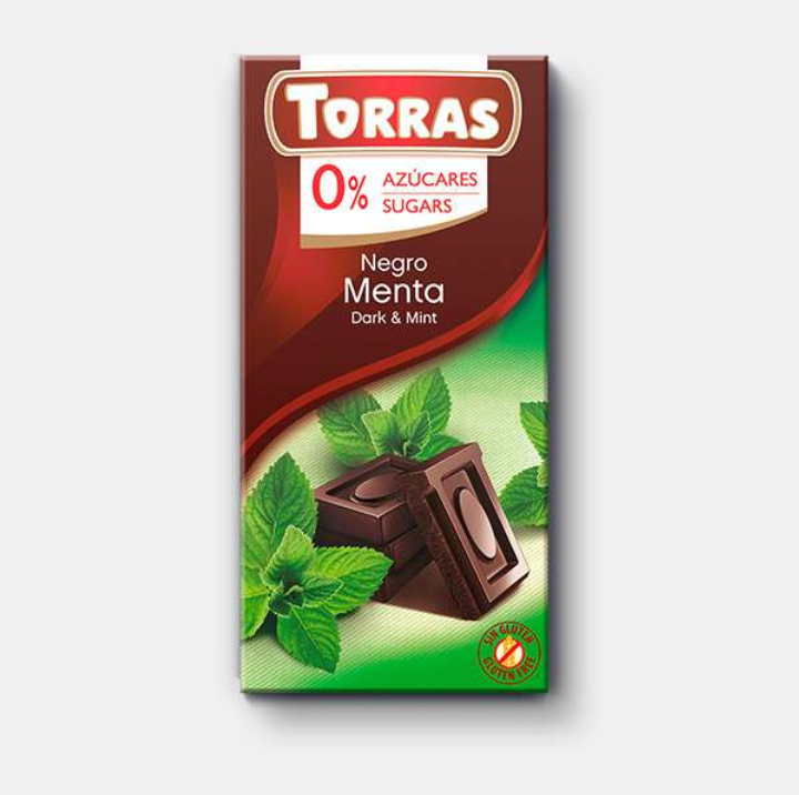 Chocolate Torras Negro con Menta