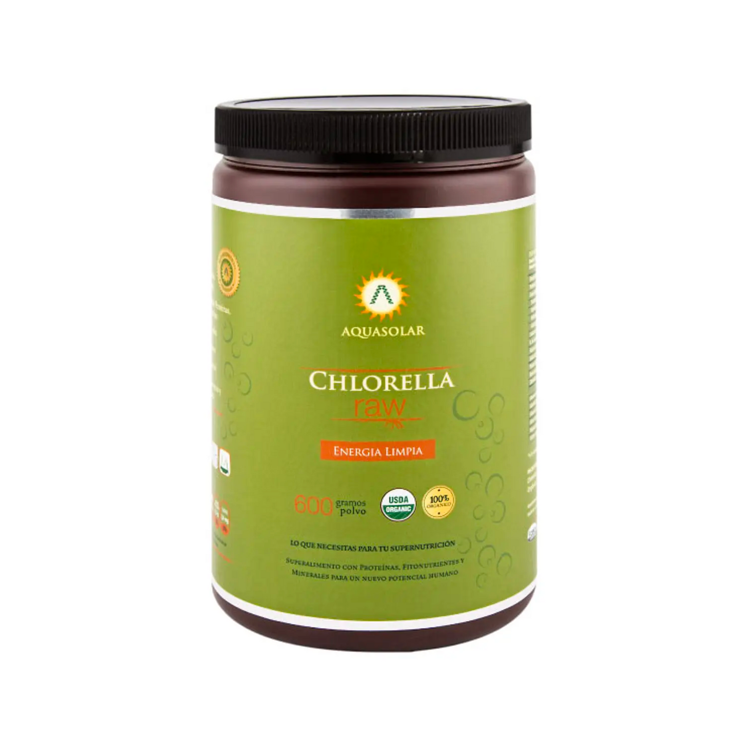 Chlorella Raw 600g polvo Orgánico