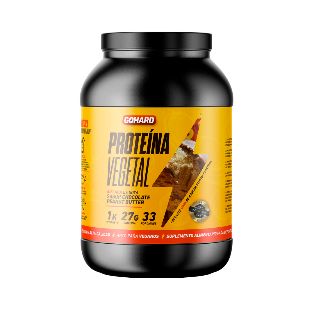 Proteína Vegetal Gohard Chocolate Peanut Butter 1Kg