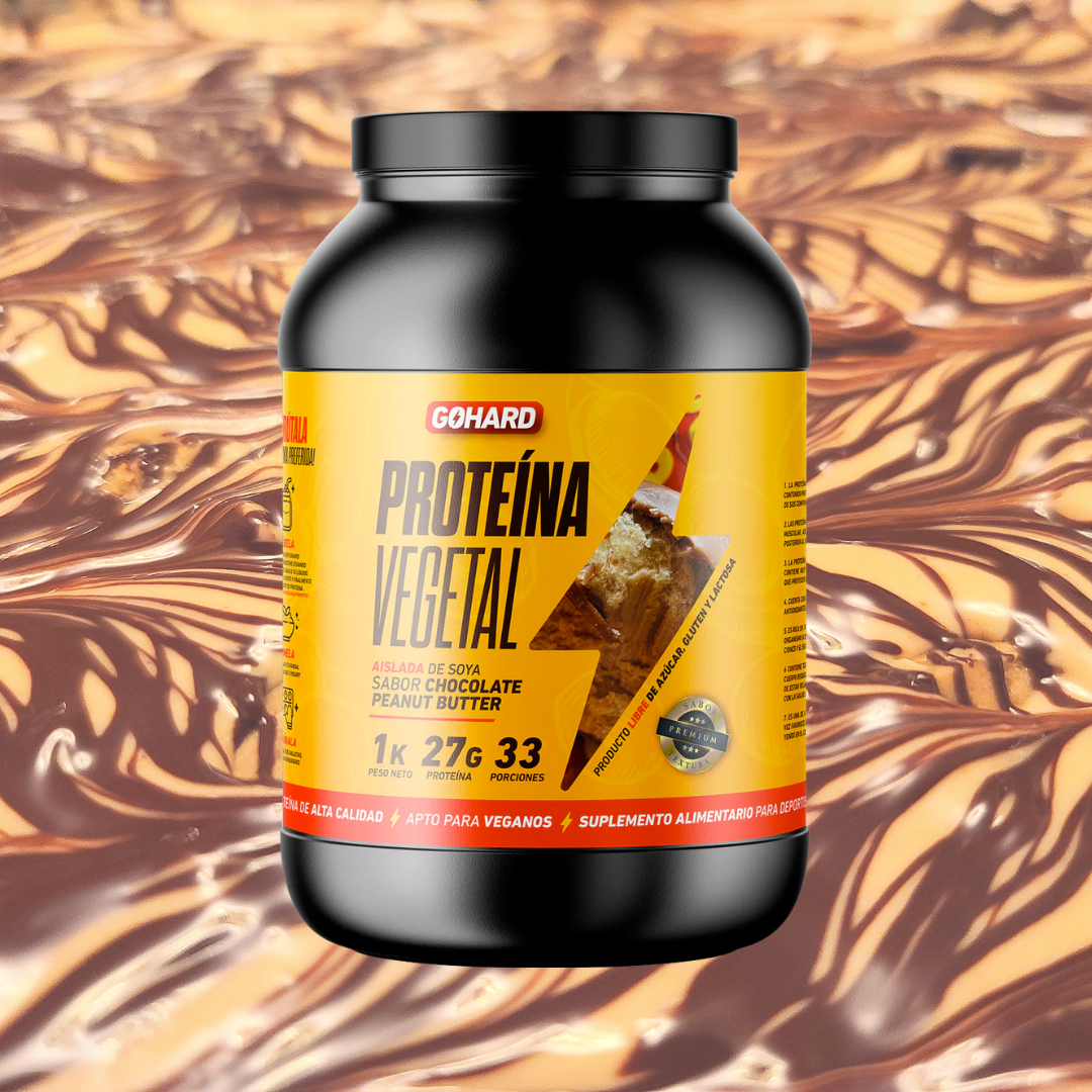 Proteína Vegetal Gohard Chocolate Peanut Butter 1Kg