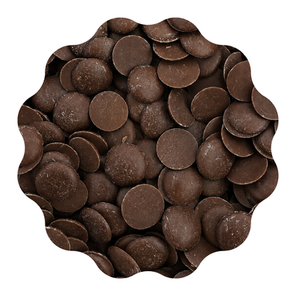 Gotas de chocolate semibitter sucedáneo