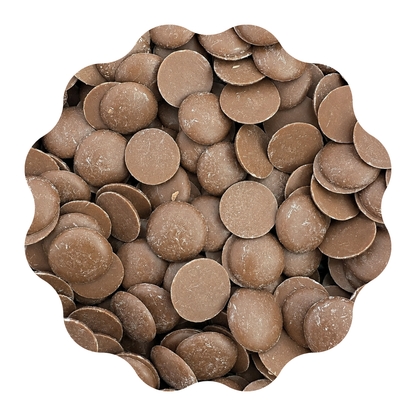 Gotas de chocolate leche sucedáneo