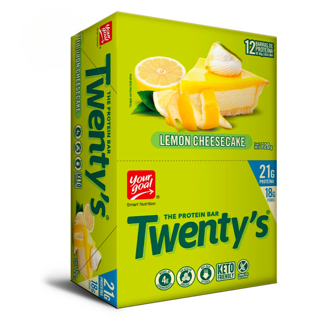 Yourgoal Twenty´s Lemon Cheesecake 12un