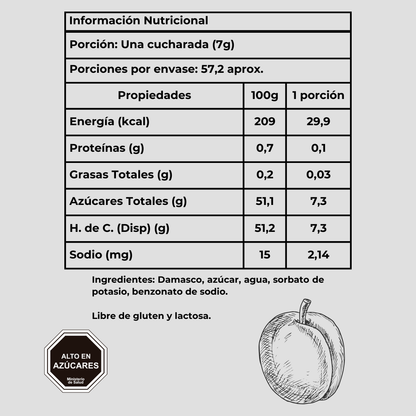 Mermelada de damasco