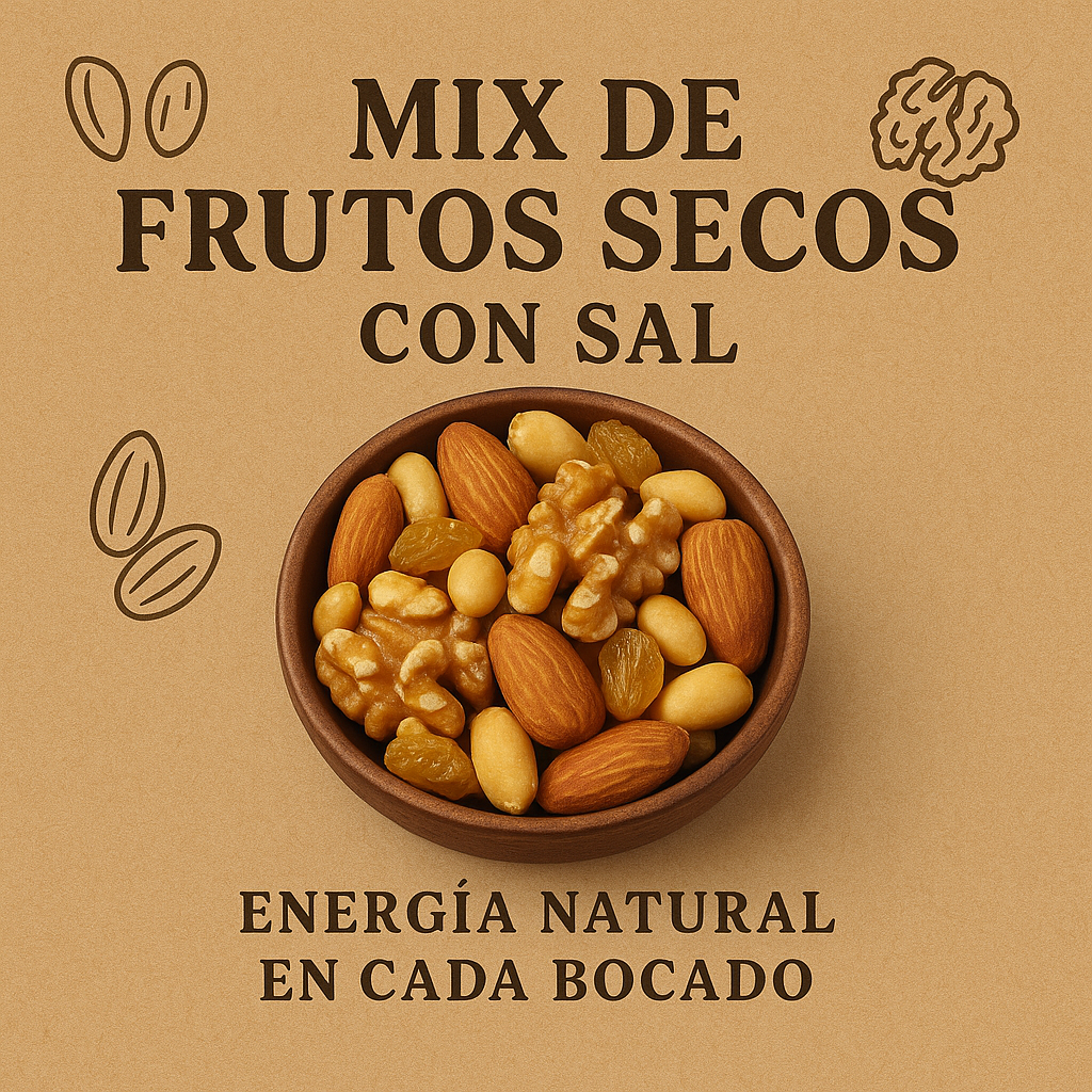 Mix frutos secos con sal