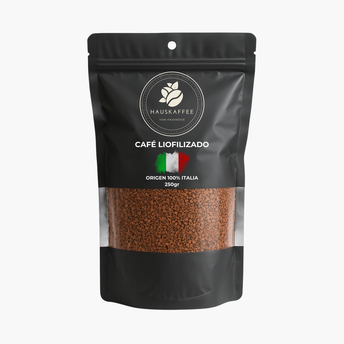 Café Liofilizado Hauskaffee 100% Italia | 250 Gramos