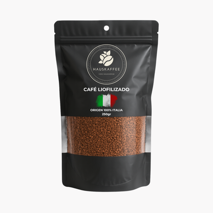 Café Liofilizado Hauskaffee 100% Italia | 250 Gramos