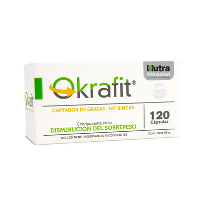 Suplemento Okrafit 120 Capsulas