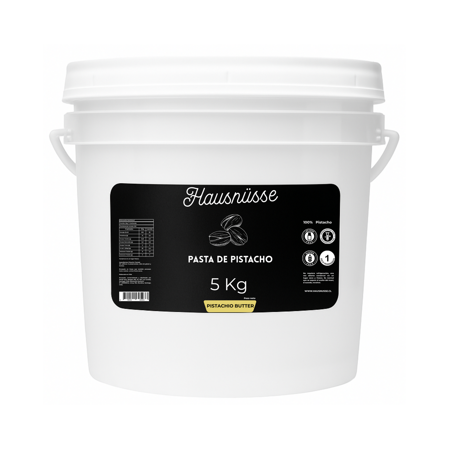 Mantequilla De Pistacho 100% Natural 5kg