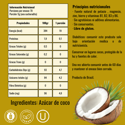 Azucar de coco