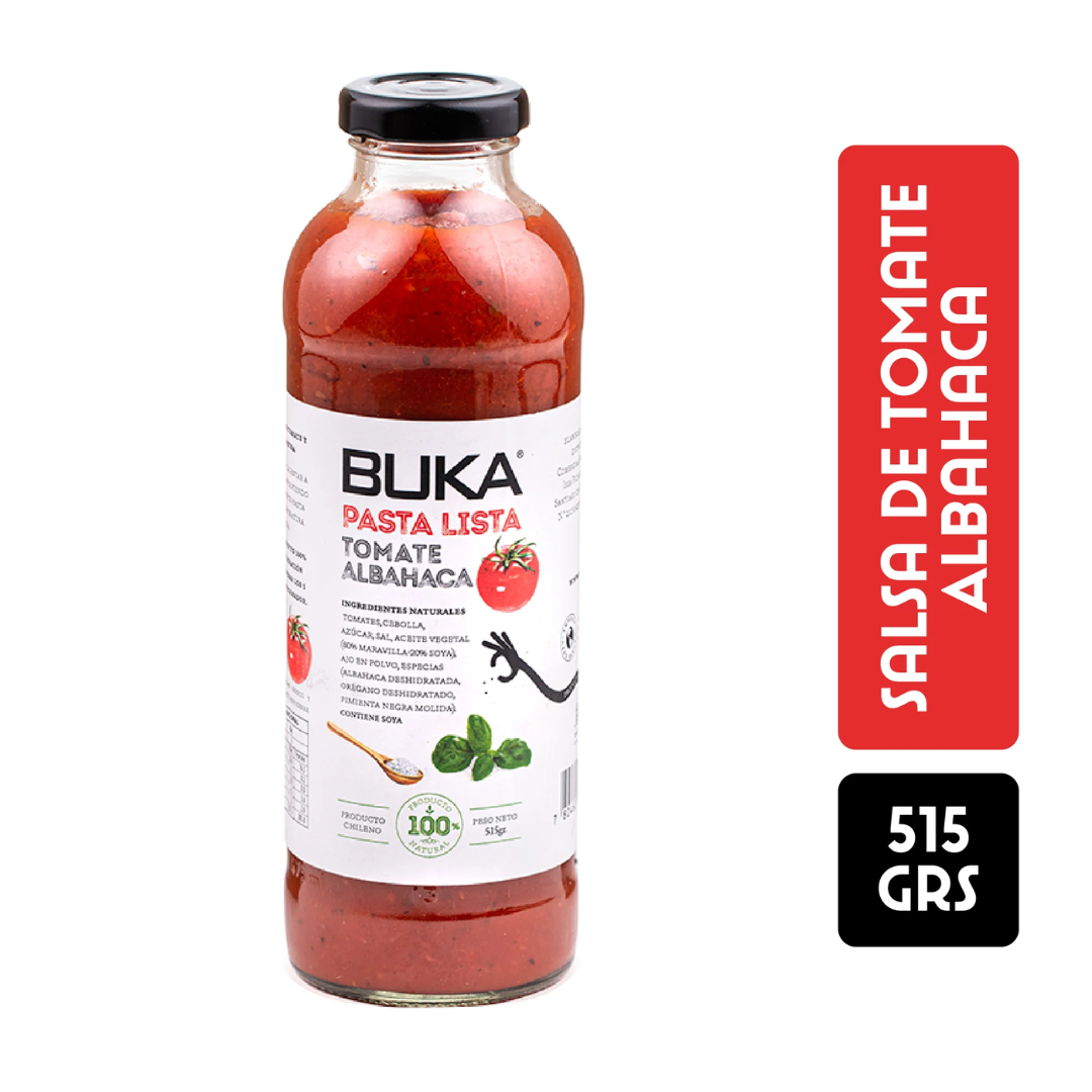 Salsa de Tomate con Albahaca Buka