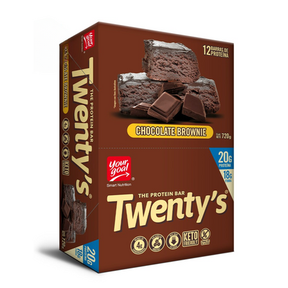 Yourgoal Twenty´s Chocolate Brownie 12un