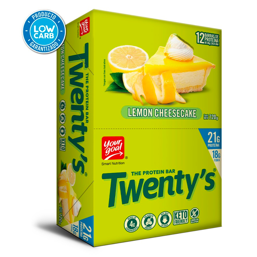 Yourgoal Twenty´s Lemon Cheesecake 12un