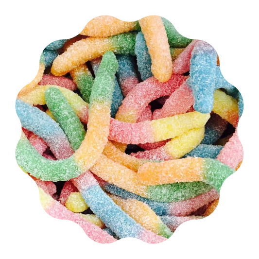 Gomitas de gusanitos ácidos 5kg