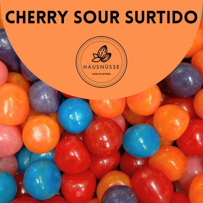 Gomitas cherry sour surtidos