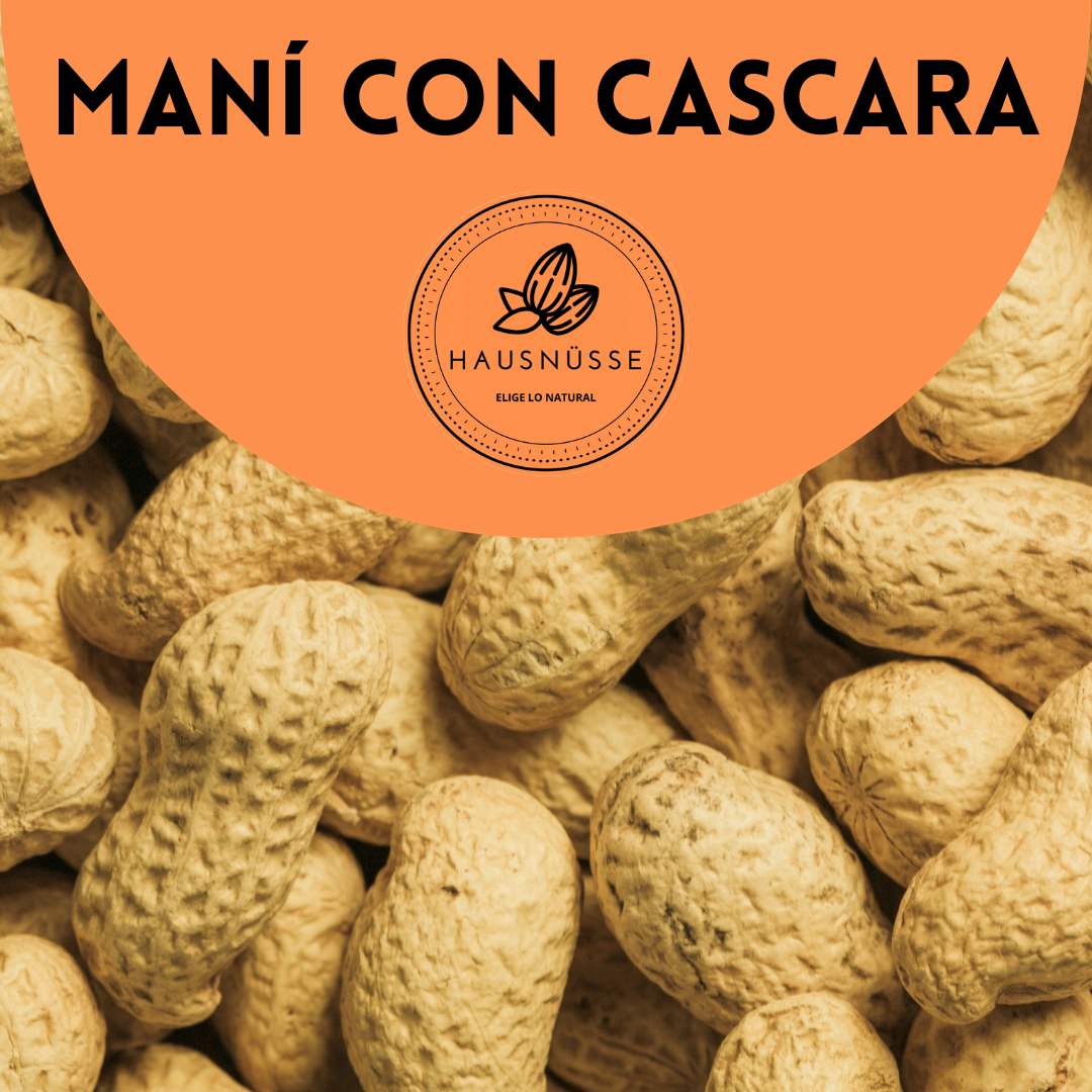 Maní con cascara