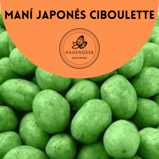 Maní japonés cebolla